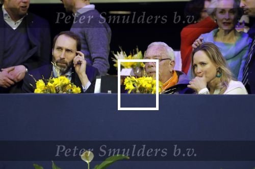 Amsterdam 25 januari 2019
Jumpin Amsterdam met de koninklijke gasten  Prinses Margarita haar man Tjalling ten Cate en hun dochters Julia en Paola.