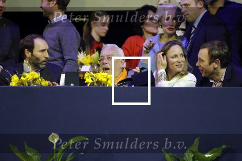 Amsterdam 25 januari 2019
Jumpin Amsterdam met de koninklijke gasten  Prinses Margarita haar man Tjalling ten Cate en hun dochters Julia en Paola.