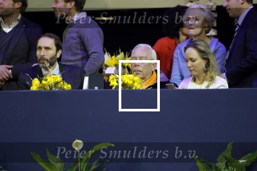 Amsterdam 25 januari 2019
Jumpin Amsterdam met de koninklijke gasten  Prinses Margarita haar man Tjalling ten Cate en hun dochters Julia en Paola.