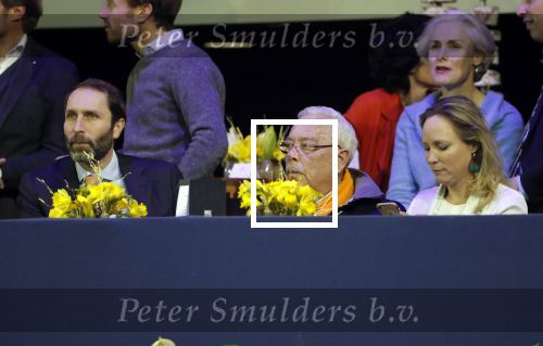 Amsterdam 25 januari 2019
Jumpin Amsterdam met de koninklijke gasten  Prinses Margarita haar man Tjalling ten Cate en hun dochters Julia en Paola.