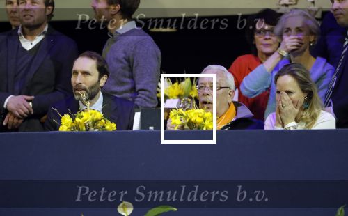 Amsterdam 25 januari 2019
Jumpin Amsterdam met de koninklijke gasten  Prinses Margarita haar man Tjalling ten Cate en hun dochters Julia en Paola.