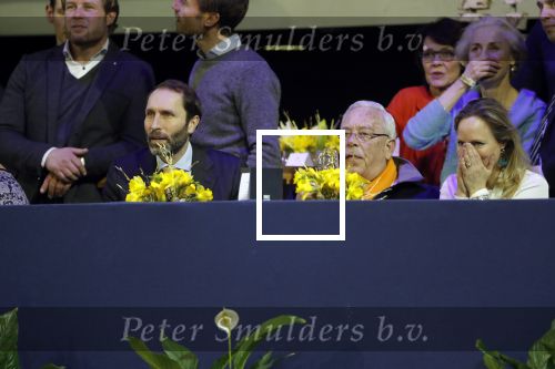 Amsterdam 25 januari 2019
Jumpin Amsterdam met de koninklijke gasten  Prinses Margarita haar man Tjalling ten Cate en hun dochters Julia en Paola.