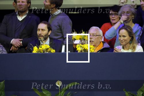 Amsterdam 25 januari 2019
Jumpin Amsterdam met de koninklijke gasten  Prinses Margarita haar man Tjalling ten Cate en hun dochters Julia en Paola.
