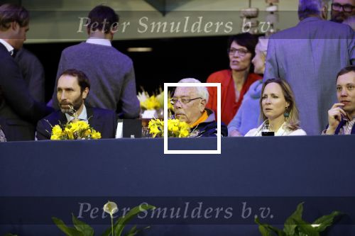 Amsterdam 25 januari 2019
Jumpin Amsterdam met de koninklijke gasten  Prinses Margarita haar man Tjalling ten Cate en hun dochters Julia en Paola.