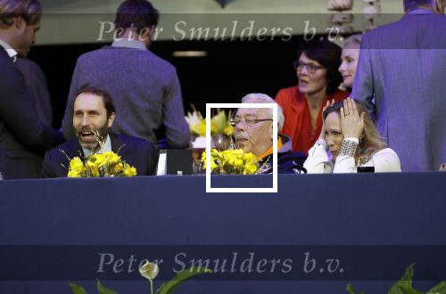 Amsterdam 25 januari 2019
Jumpin Amsterdam met de koninklijke gasten  Prinses Margarita haar man Tjalling ten Cate en hun dochters Julia en Paola.