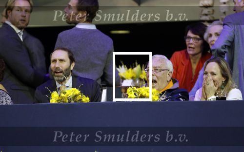 Amsterdam 25 januari 2019
Jumpin Amsterdam met de koninklijke gasten  Prinses Margarita haar man Tjalling ten Cate en hun dochters Julia en Paola.