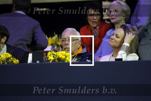 Amsterdam 25 januari 2019
Jumpin Amsterdam met de koninklijke gasten  Prinses Margarita haar man Tjalling ten Cate en hun dochters Julia en Paola.