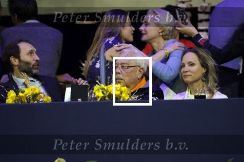 Amsterdam 25 januari 2019
Jumpin Amsterdam met de koninklijke gasten  Prinses Margarita haar man Tjalling ten Cate en hun dochters Julia en Paola.