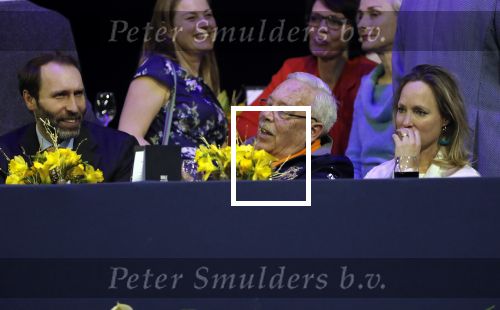 Amsterdam 25 januari 2019
Jumpin Amsterdam met de koninklijke gasten  Prinses Margarita haar man Tjalling ten Cate en hun dochters Julia en Paola.