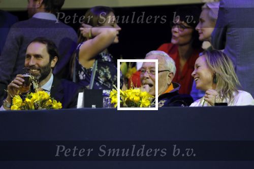 Amsterdam 25 januari 2019
Jumpin Amsterdam met de koninklijke gasten  Prinses Margarita haar man Tjalling ten Cate en hun dochters Julia en Paola.