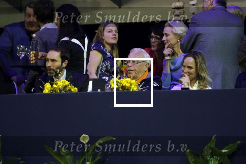 Amsterdam 25 januari 2019
Jumpin Amsterdam met de koninklijke gasten  Prinses Margarita haar man Tjalling ten Cate en hun dochters Julia en Paola.