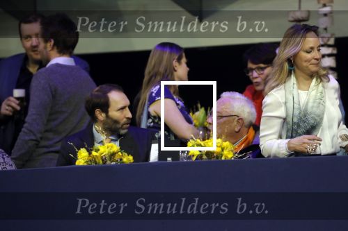 Amsterdam 25 januari 2019
Jumpin Amsterdam met de koninklijke gasten  Prinses Margarita haar man Tjalling ten Cate en hun dochters Julia en Paola.