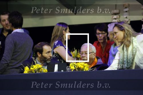 Amsterdam 25 januari 2019
Jumpin Amsterdam met de koninklijke gasten  Prinses Margarita haar man Tjalling ten Cate en hun dochters Julia en Paola.