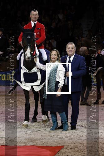 Amsterdam 25 januari 2019
Jumpin Amsterdam met de koninklijke gasten  Prinses Margarita haar man Tjalling ten Cate en hun dochters Julia en Paola.