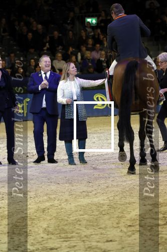 Amsterdam 25 januari 2019
Jumpin Amsterdam met de koninklijke gasten  Prinses Margarita haar man Tjalling ten Cate en hun dochters Julia en Paola.