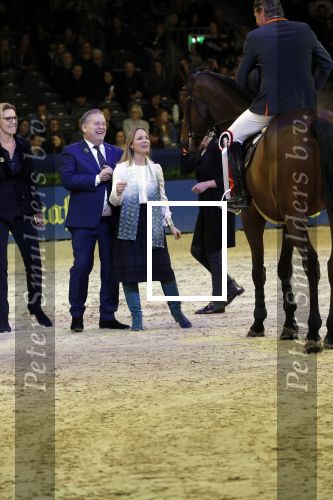 Amsterdam 25 januari 2019
Jumpin Amsterdam met de koninklijke gasten  Prinses Margarita haar man Tjalling ten Cate en hun dochters Julia en Paola.