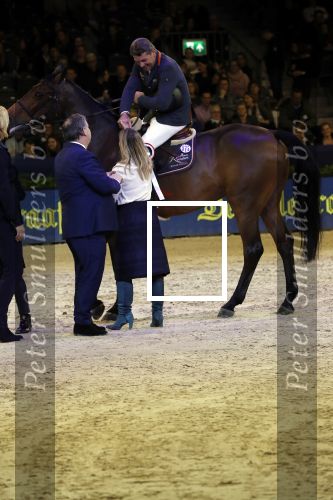 Amsterdam 25 januari 2019
Jumpin Amsterdam met de koninklijke gasten  Prinses Margarita haar man Tjalling ten Cate en hun dochters Julia en Paola.