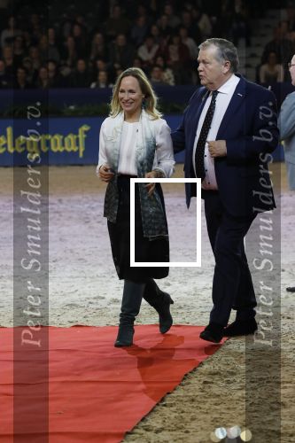 Amsterdam 25 januari 2019
Jumpin Amsterdam met de koninklijke gasten  Prinses Margarita haar man Tjalling ten Cate en hun dochters Julia en Paola.