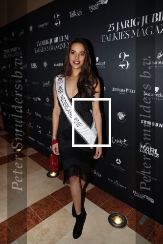 Amsterdam 24 januari 2019
25 jaar Talkies in het Okura Hotel. Rahima Dirkse miss Nederland