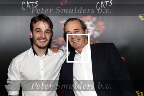 Amsterdam 20 december 2018
Premiere Cats in de RAI. Ralf Mackenbach met zijn vader