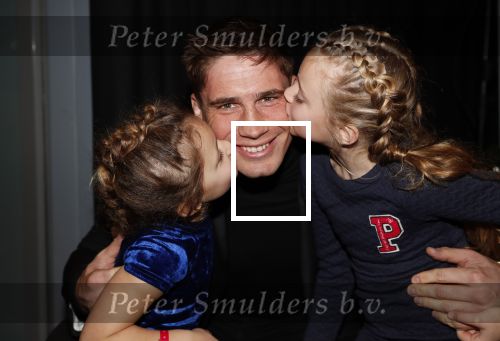 Amsterdam 23 december 2018
Premiere RTL kerstshow in het ziggo dome. Rico  Verhoeven met zijn dochters