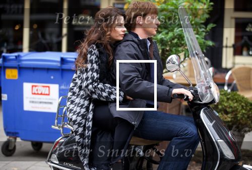 Amsterdam 14 mei 2018
Rifka Lodeizen en Gijs Naber tijdens opames Judas over het bleven van Willem Holleeder.