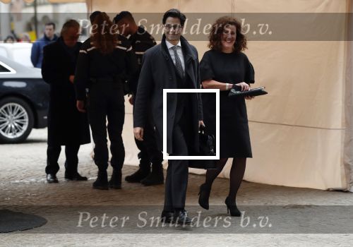Amsterdam 15 januari 2019
Niieuwjaarsreceptie Koning Willem Alexander en koningin Maxima in paleis op de dam. Rob Jetten