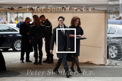 Amsterdam 15 januari 2019
Niieuwjaarsreceptie Koning Willem Alexander en koningin Maxima in paleis op de dam. Rob Jetten