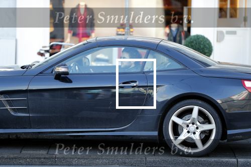 Amsterdam 9 januari 2019
Robert Jensen en (een) vriend in zijn mercedes 500 SL Cabrio.