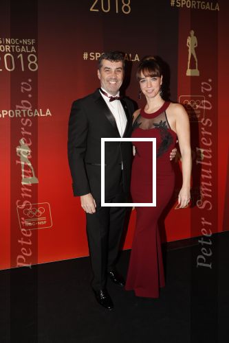 Amsterdam 19 december 2018
Sportman van het jaar verkiezing in afas live. Ron Berteling met zijn vrouw