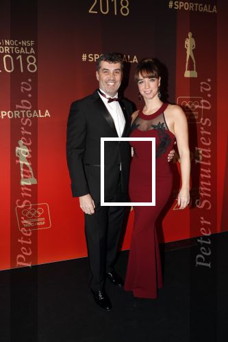 Amsterdam 19 december 2018
Sportman van het jaar verkiezing in afas live. Ron Berteling met zijn vrouw