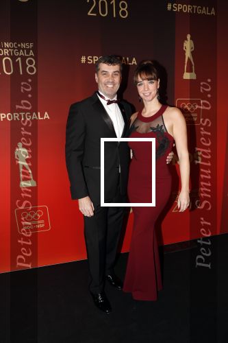 Amsterdam 19 december 2018
Sportman van het jaar verkiezing in afas live. Ron Berteling met zijn vrouw