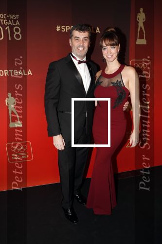 Amsterdam 19 december 2018
Sportman van het jaar verkiezing in afas live. Ron Berteling met zijn vrouw