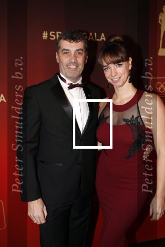 Amsterdam 19 december 2018
Sportman van het jaar verkiezing in afas live. Ron Berteling met zijn vrouw