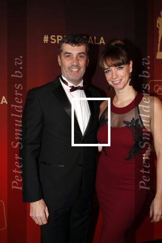 Amsterdam 19 december 2018
Sportman van het jaar verkiezing in afas live. Ron Berteling met zijn vrouw