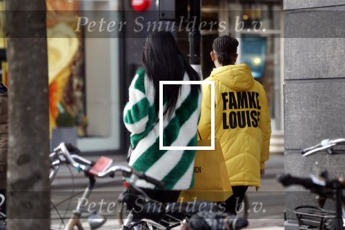 Amsterdam 29 januari 2019
Ronnie Flex en zijn vriendin Famke Louise op de pc hooftstraat.