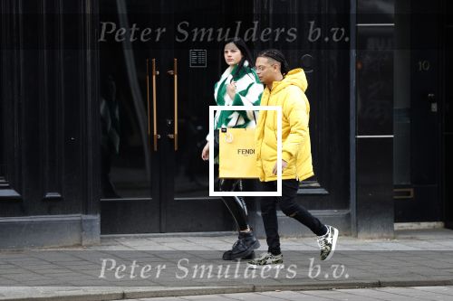 Amsterdam 29 januari 2019
Ronnie Flex en zijn vriendin Famke Louise op de pc hooftstraat.