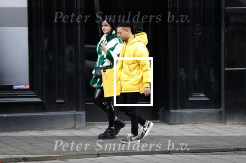 Amsterdam 29 januari 2019
Ronnie Flex en zijn vriendin Famke Louise op de pc hooftstraat.