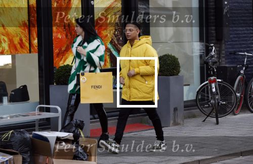 Amsterdam 29 januari 2019
Ronnie Flex en zijn vriendin Famke Louise op de pc hooftstraat.