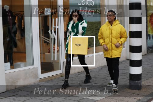 Amsterdam 29 januari 2019
Ronnie Flex en zijn vriendin Famke Louise op de pc hooftstraat.