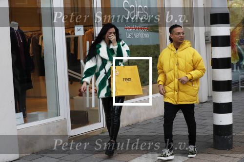 Amsterdam 29 januari 2019
Ronnie Flex en zijn vriendin Famke Louise op de pc hooftstraat.