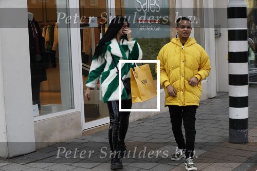 Amsterdam 29 januari 2019
Ronnie Flex en zijn vriendin Famke Louise op de pc hooftstraat.