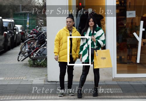 Amsterdam 29 januari 2019
Ronnie Flex en zijn vriendin Famke Louise op de pc hooftstraat.