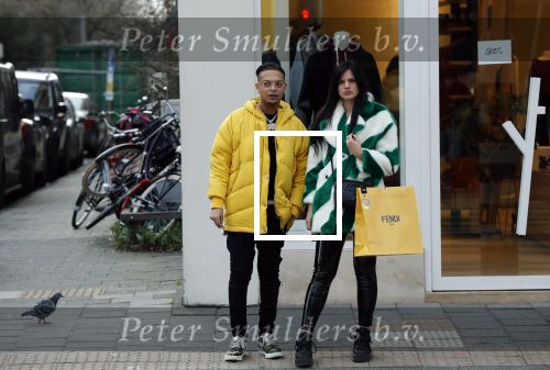 Amsterdam 29 januari 2019
Ronnie Flex en zijn vriendin Famke Louise op de pc hooftstraat.