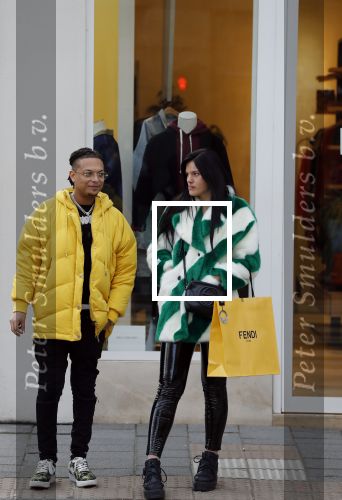 Amsterdam 29 januari 2019
Ronnie Flex en zijn vriendin Famke Louise op de pc hooftstraat.