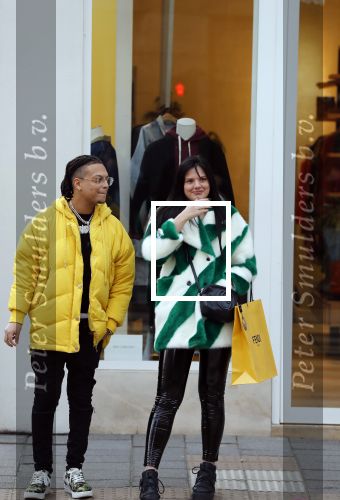 Amsterdam 29 januari 2019
Ronnie Flex en zijn vriendin Famke Louise op de pc hooftstraat.