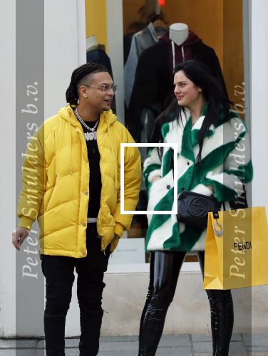 Amsterdam 29 januari 2019
Ronnie Flex en zijn vriendin Famke Louise op de pc hooftstraat.