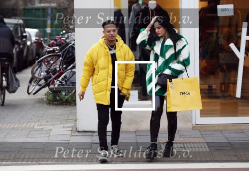Amsterdam 29 januari 2019
Ronnie Flex en zijn vriendin Famke Louise op de pc hooftstraat.