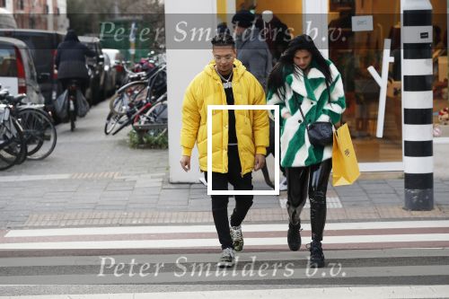 Amsterdam 29 januari 2019
Ronnie Flex en zijn vriendin Famke Louise op de pc hooftstraat.