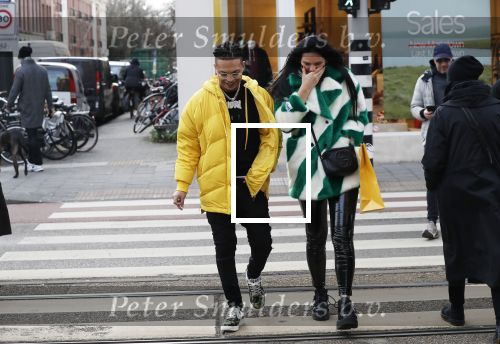 Amsterdam 29 januari 2019
Ronnie Flex en zijn vriendin Famke Louise op de pc hooftstraat.